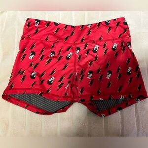 David Bowie Booty Workout Shorts